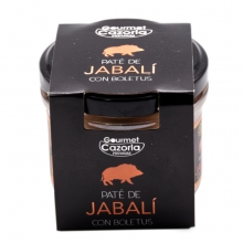Paté Premium Jabalí con Boletus Gourmet Cazorla